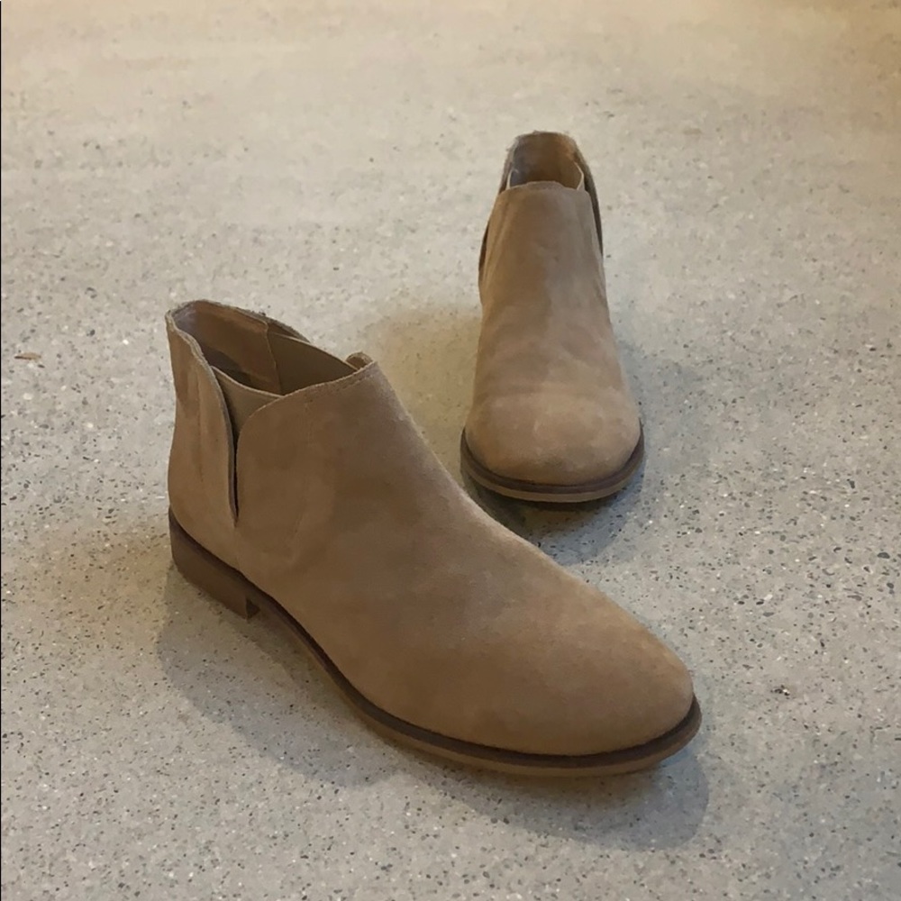 Suede Ankle Booties